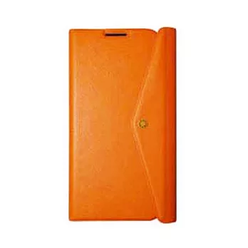 Fenice Samsung GALAXY S4韓國品牌信封式保護皮套橘