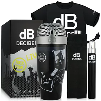 AZZARO db的搖滾男性淡香水(100ml)送小香+T恤