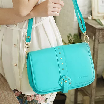 DONNAFIFI [RITA 蜜糖繽紛粉樣系] / 雜誌、甜蜜教主瑞莎推薦 / 限量上市 /小方包 / 夏日藍