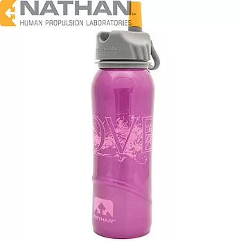 美國NATHAN 不鏽鋼水壺700ml 桃紅