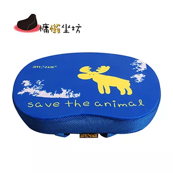 [慵懶坐坊] 采姿多功能NB墊(隨身型)-蘋果鹿