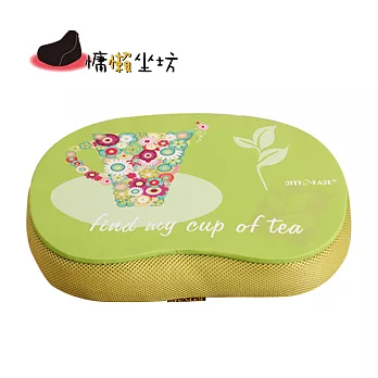 [慵懶坐坊] 采姿多功能NB墊(隨身型)-青蘋果