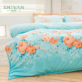 DUYAN《月光花坊》加大四件式超柔細纖維兩用被床包組