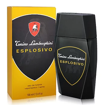 Lamborghini藍寶堅尼 Esplosivo爆發力男性淡香水-黃(100ml)