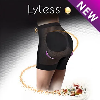 【Lytess法國原裝】消橘皮 按摩緊緻翹臀塑身束褲S黑色