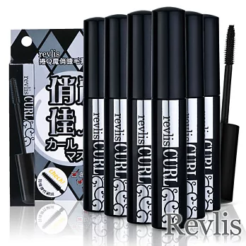 【Revlis】捲Q魔俏睫毛膏(6入組)