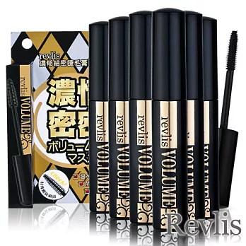 【Revlis】濃郁細密睫毛膏(6入組)