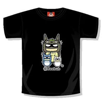 【Beebub】龍貓超人-龍貓大集合XS黑色