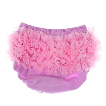 Cutie Bella雪紡蓬蓬褲Chiffon-Lavender/Pink