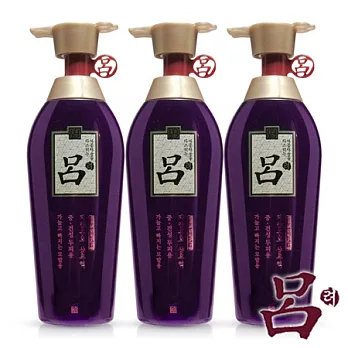 【呂 Ryoe】紫瓶紅標乾性髮質洗髮精400ml(3瓶組)