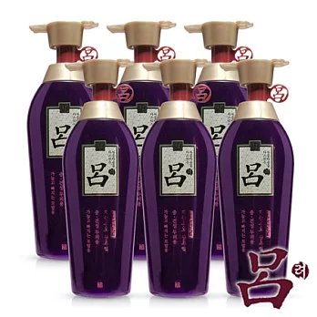 【呂 Ryoe】紫瓶紅標乾性髮質洗髮精400ml(6瓶組)