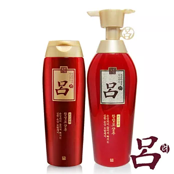【呂 Ryoe】紅瓶燙染受損洗髮精2件組(400+200ml)
