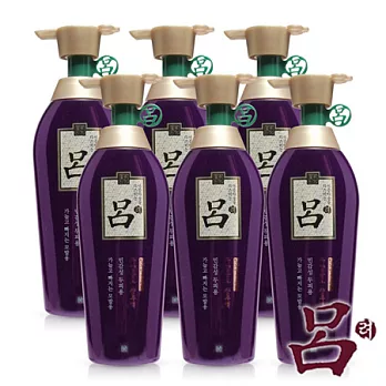 【呂 Ryoe】紫瓶綠標乾性髮質洗髮精400ml(6瓶組)