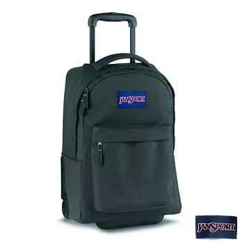 JanSport拉桿休閒旅遊背包(WHEELED)-黑