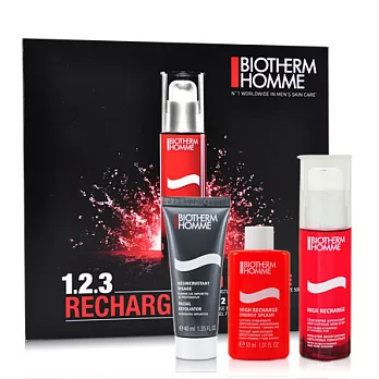 BIOTHERM 碧兒泉 瞬效醒顏風格型男禮盒