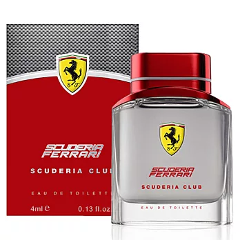 【即期品】Ferrari法拉利 勁速聯盟男性香水(4ml)X3入