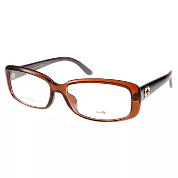 GUCCI光學眼鏡 (雙G棕色) #GG3600F WE7