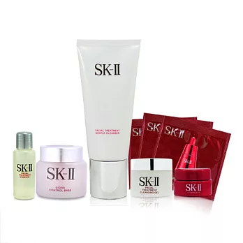 SK-II 全效潔面隔離組