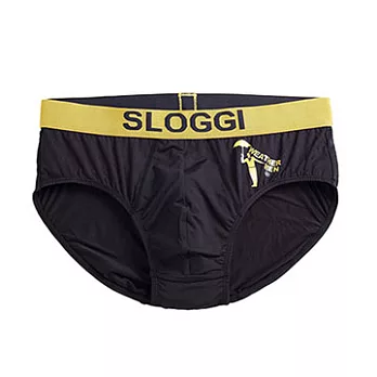 【Sloggi Men】Weather men合身系列 印花三角內褲 M-XL(二件組)M黑