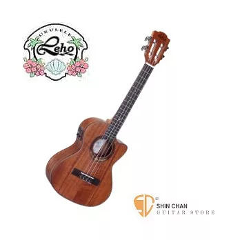 美國 Leho LHT-ASAK-CE 26吋可插電 全單板 相思木烏克麗麗(Ukulele/Tenor)