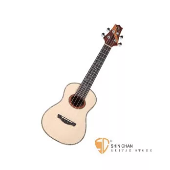 韓國SAMICK Ukulele UN-4 烏克麗麗 30吋 附琴袋 印尼製 搭配義大利Apuila手工琴弦【Baritone/上低音/】