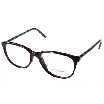 BURBERRY光學眼鏡 (布紋深酒紅色) #BU2112A 3265