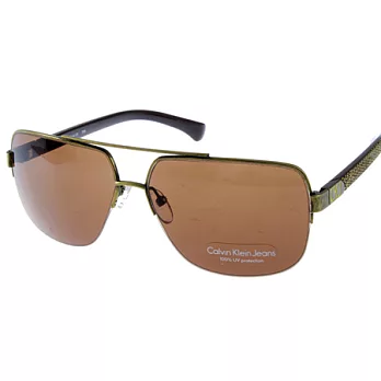 【金橘眼鏡】Calvin Klein太陽眼鏡 Jeans復古懷舊系列(古銅色) #CKJ412S 700