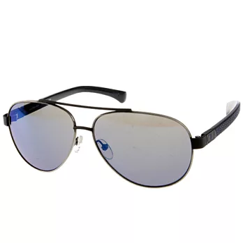 【金橘眼鏡】Calvin Klein太陽眼鏡 Jeans復古懷舊系列(槍銀藍色) #CKJ414S 020