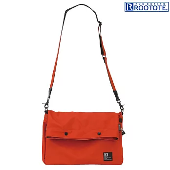 日本ROOTOTE CORDURA兩用斜背包-橘(748904)
