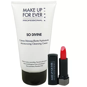 MAKE UP FOR EVER 淨妍完美冷霜(150ml)隨機送烈吻色唇膏(1.5g)