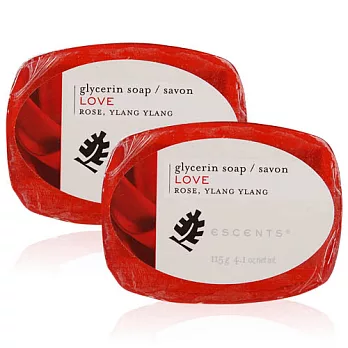 ESCENTS 伊聖詩 戀戀情深果凍精油皂(115g)x2入