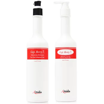 Amida 枸杞豐盈洗髮精 400ml + Amida 枸杞豐盈護髮素 400ml