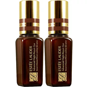 ESTEE LAUDER 雅詩蘭黛 超智慧DNA特潤眼部修護超導精萃(15ml)2入組