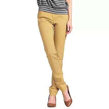 【cecile女裝】極致美腳貼身彈性小直筒褲L焦糖黃