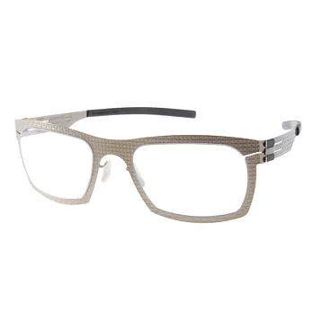 【金橘眼鏡】ic!berlin眼鏡 (銀黑)# URBAN EVOLUTION WICKER BRONZE