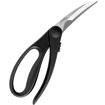 《FISKARS》AVANTI 安全鎖鋸齒碎骨大剪刀(黑)