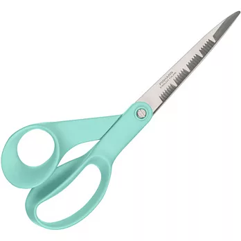 《FISKARS》COLOR 廚用鋸齒剪刀(淡藍)