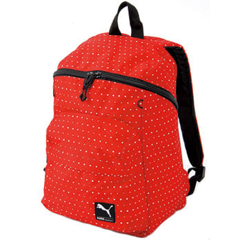 【UH】PUMA - 紅色點點後背包 -紅色