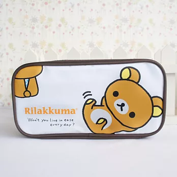 Rilakkuma拉拉熊悠哉系列旅行化妝包漱洗包（2款可選）熊哥