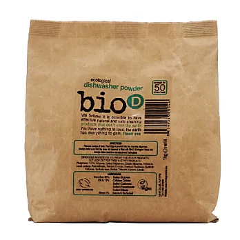 英國Bio-D洗碗機專用天然潔淨粉(補充包1kg)