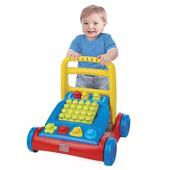 【MEGA BLOKS】3合1積木學步車