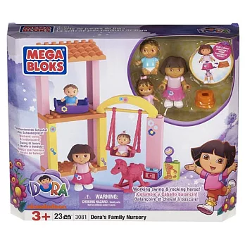【MEGA BLOKS】DORA鞦韆公園組