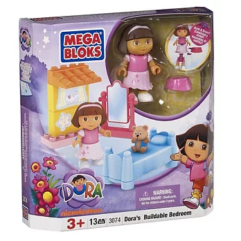 【MEGA BLOKS】 DORA溫馨臥房組