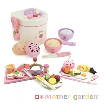「日本Mother Garden 」野草莓QQ飯電鍋組(三件組)