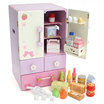 「日本Mother Garden」野草莓雙門冰箱組