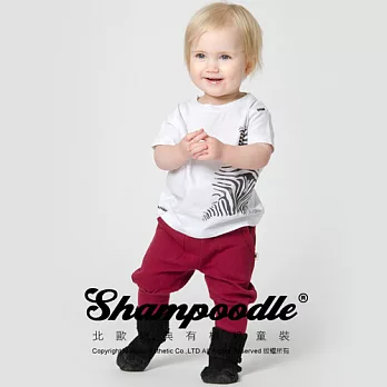 瑞典有機棉童裝Shampoodle暗紅色蓬蓬燈籠褲70暗紅色