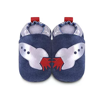 《ShooShoos全真皮學步鞋》小火箭-海軍藍 M號