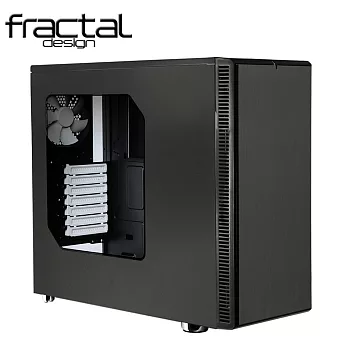 Fractal Design DEFINE R4 靜音機殼 永夜黑 (開窗版)