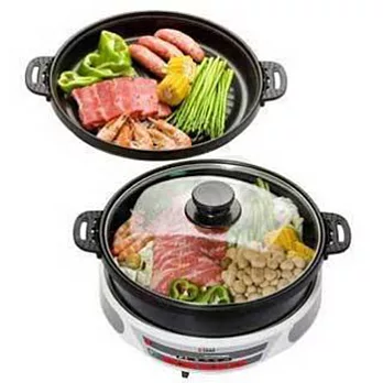 【捷寶】5L 火烤兩用雙層鍋 JSB1310