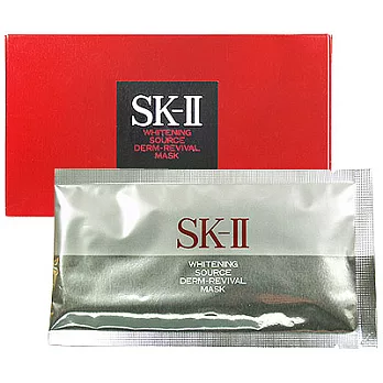 SKII 晶緻煥白深層修護面膜(6pc)-含盒